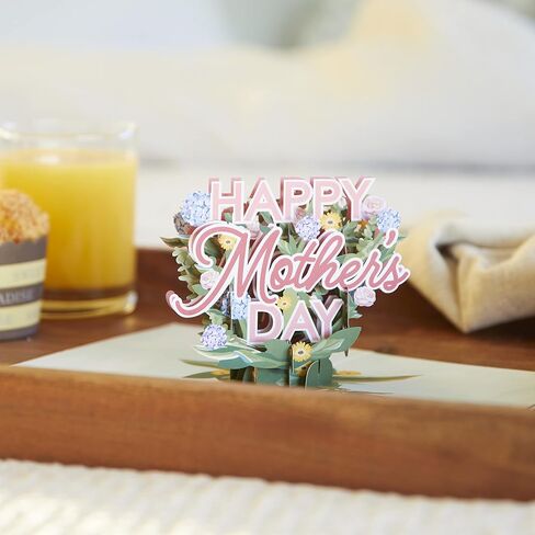 Lovepop Happy Mother's Day Cherry Blossom Pop-Up Card, 5 x 7", Gift for Mom, 3D Flower Card for Mom or Daughter, Unique Greeting Card for Mom in Saudi Arabia