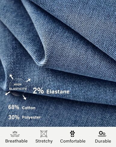 roswear Bell Bottom Jeans for Women High Waist Stretchy Flare Jeans Denim Trousers Pants in Saudi Arabia