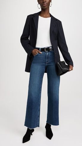 PAIGE Women's Anessa 31" Jeans with Raw Hem in Saudi Arabia