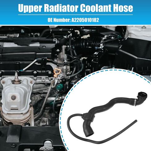 uxcell Upper Radiator Coolant Hose for Mercedes-Benz CL500 2000-2006 for Mercedes-Benz CL55AMG 2001 2002 for Mercedes-Benz S430 2000-2006 No.A2205010182 in Saudi Arabia