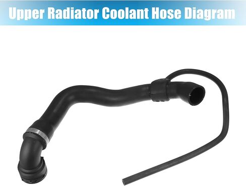 uxcell Upper Radiator Coolant Hose for Mercedes-Benz CL500 2000-2006 for Mercedes-Benz CL55AMG 2001 2002 for Mercedes-Benz S430 2000-2006 No.A2205010182 in Saudi Arabia