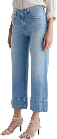 ag adriano goldschmied saige high rise wide wide legh jean in Kuwait