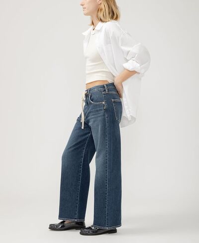Silver Jeans Co. Women's Be Easy High Rise Straight Leg Jeans in Saudi Arabia