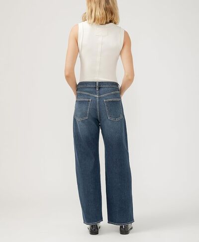 Silver Jeans Co. Women's Be Easy High Rise Straight Leg Jeans in Saudi Arabia