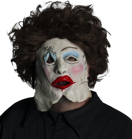 Rubies Adult Texas Chainsaw Massacre Pretty Woman 3/4 Costume Mask, As Shown, One Size US in Saudi Arabia
