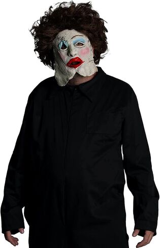 Rubies Adult Texas Chainsaw Massacre Pretty Woman 3/4 Costume Mask, As Shown, One Size US in Saudi Arabia