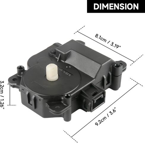 HVAC Blend Air Door Actuator Heater Blend Door Actuator - Compatible for Toyota FJ Cruiser 4.0L V6 - Gas 2007-2014 [Base, Trail Teams Special Edition, TRD Special Edition] - Replace Part 8710635120 in Saudi Arabia