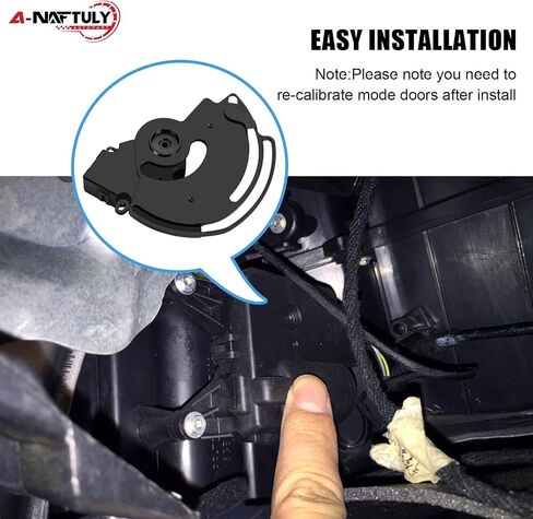 مشغل باب مزيج HVAC يناسب 2003-2014 Chevy Avalanche Silverado Suburban Tahoe GMC Sierra 1500 2500 3500 Yukon Cadillac Escalade Hummer H2، مشغل فتحة تهوية السخان، استبدال # 604-112، 15-73952 in Saudi Arabia