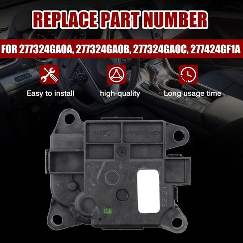 Right Side Air Mix Actuator Compatible with Infiniti Q50 2014-2022,HVAC Heater Blend Door Actuator Replace for 277324GA0A, 277324GA0B, 277324GA0C, 277424GF1A in Saudi Arabia