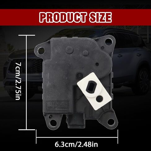 Right Side Air Mix Actuator Compatible with Infiniti Q50 2014-2022,HVAC Heater Blend Door Actuator Replace for 277324GA0A, 277324GA0B, 277324GA0C, 277424GF1A in Saudi Arabia