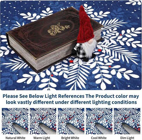 Christmas Runner 2x6,Snowflake Washable Rug Runners for Hallways Non Slip,Vintage Red Kitchen Runner Rugs Soft Low Pile, Christmas Snow Area Rugs for Bedroom Laundry Room Red in Saudi Arabia