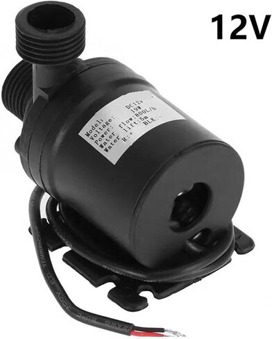 DC 12V 800L/H 5M For Cooling Fountains Heater Ultra-quiet Garden Motor Submersible Water Pump 1Pcs(24V connector) in Saudi Arabia