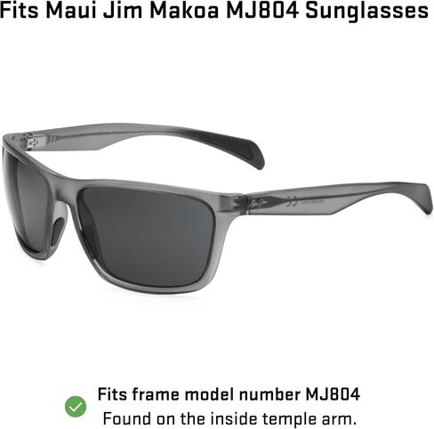 Revant Replacement Lenses for Maui Jim Makoa MJ804 in Saudi Arabia