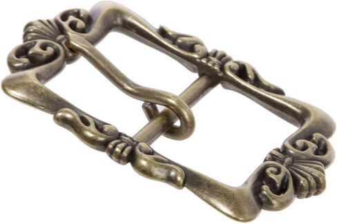 1 5/8" (40 mm) Western Floral Center Bar Belt Buckle - Multi Color Options in Saudi Arabia