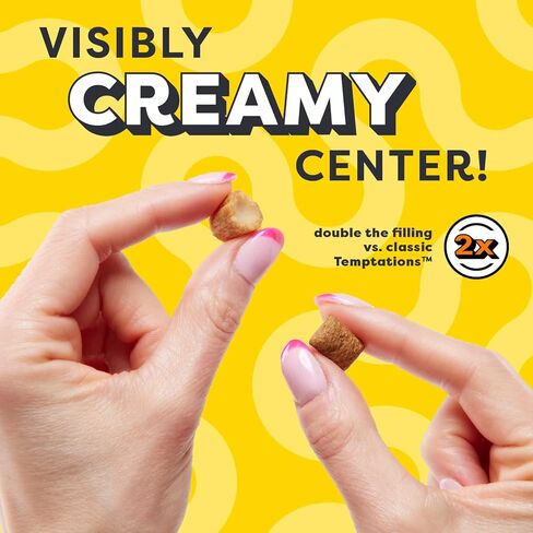 Temptations Tender Fills Grilled Salmon Flavor Crunchy and Soft Adult Cat Treats, 2.1 oz. Pouch (Pack of 12) in Kuwait