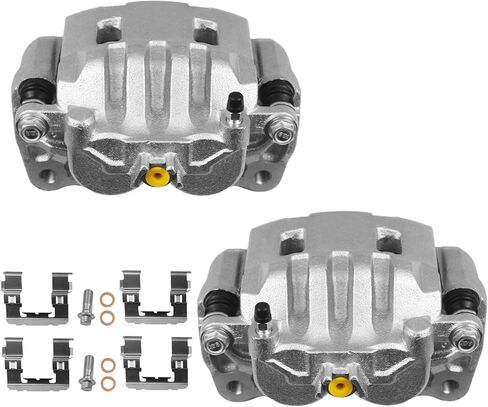 Front Brake Caliper with Bracket Compatible with Subaru Forester 2003-2018, Outback 2002-2014, Legacy 2002-2014, Crosstrek 2016-2017, Impreza 03-05/08-14, 19-B2682B 19-B2683B, Left & Right Assembly in Saudi Arabia
