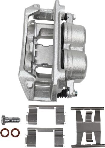 Detroit Axle - Front Brake Calipers w/Dual Pistons for 1996-2003 Ford F-150 1997 1998 1999 2000 2001 2002 Disc Brake Calipers w/Bracket Replacement in Saudi Arabia