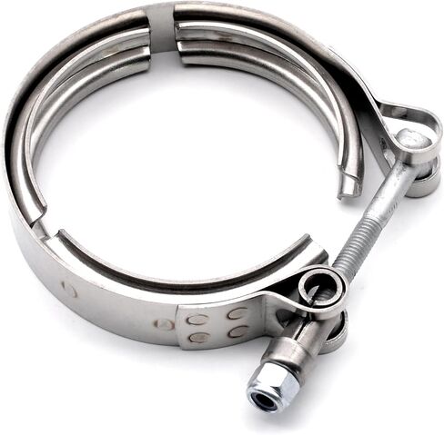 3923060 Turbo Air Outlet Elbow V-Band Clamp W/O-Ring Seal Compatible For Dodge 5.9L Cummins 4BT 6BT 12V, 24V 1994-2002 Exhaust Pipe Clamp 3069053 3883284 in Saudi Arabia