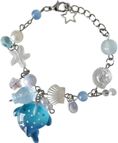Whale Shark Bracelet Life Charm Handmade in Saudi Arabia