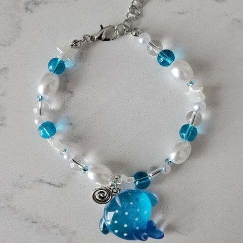 Whale Shark Bracelet Life Charm Handmade in Saudi Arabia