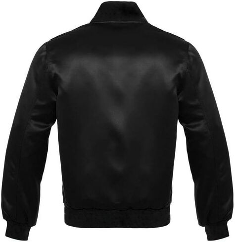 Men Varsity Letterman Saitn Jacket Bomber Style Baseball College Basketball Sportswear Jackets in Kuwait