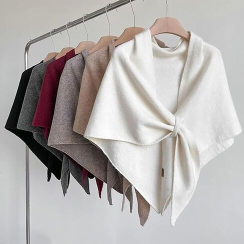 Pashmina Shawl Wraps For Women, Women's Solid Shawl, Elegant Soft Open Front Sweater All Seasons in Saudi Arabia