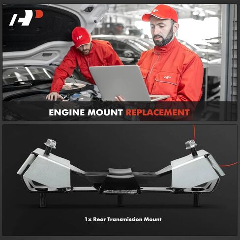 A-Premium Rear Side Transmission Mount Compatible with Ram 1500 2011-2018 & Dodge Ram 1500 2009-2010, 5.7L, Automatic Transmission, RWD in Saudi Arabia