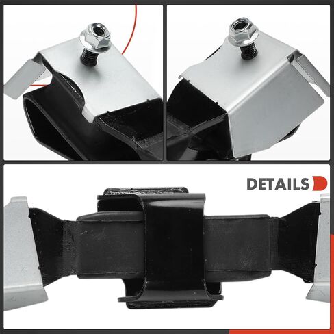 A-Premium Rear Side Transmission Mount Compatible with Ram 1500 2011-2018 & Dodge Ram 1500 2009-2010, 5.7L, Automatic Transmission, RWD in Saudi Arabia