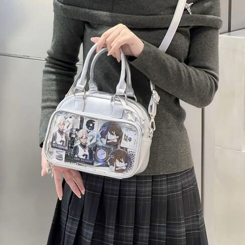 Ita Bag Ita Backpack with Insert Big Capacity Single Shoulder Bag Crossbody Bag Y2k Handbag Commuter Bag (Brown) in Saudi Arabia
