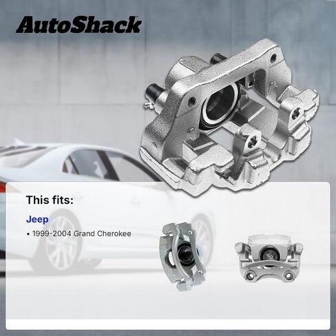 AutoShack Rear Left Brake Caliper | Replacement for 1999-2004 Jeep Grand Cherokee | 1-PC in Saudi Arabia