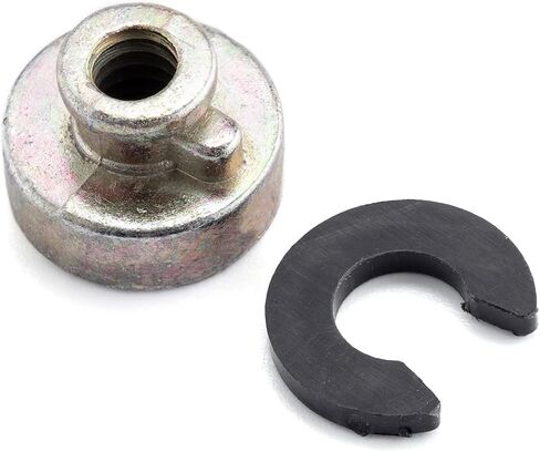 Wsays Seat Bolt Mount Screw Oxidized Black with Red and Rear Fender Seat Nut Base 1/4"-20 Thread Compatible with Harley Touring Sportster Dyna Softail Street and Trike 1986-2025 Models in Saudi Arabia
