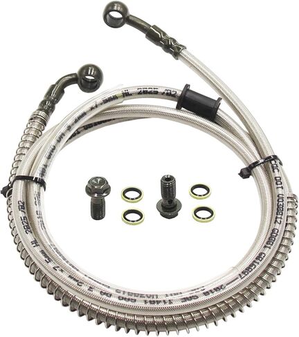 HYDRAULIC BRAKE 10mm Hose 1750MM Quad Dirt Bike Buggy Scooter Go Kart Buggy in Kuwait