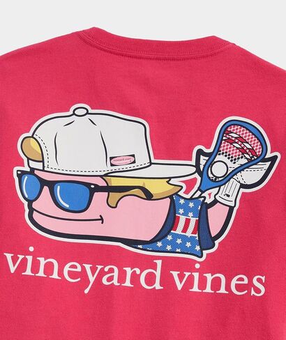 vineyard vines Boys' Lax Bro Whale Short-Sleeve Pocket Tee in Saudi Arabia