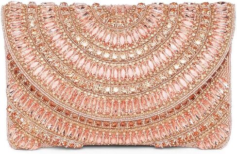 Aheli Clutch Purses for Women Wedding Handmade Evening Handbags Party Bridal Clutch (C95) in Saudi Arabia