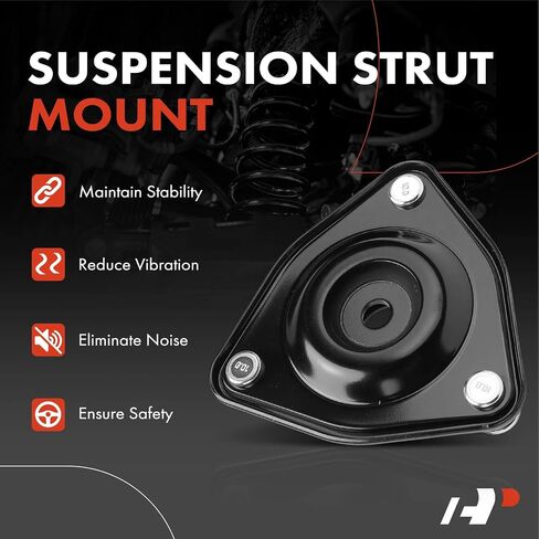 A-Premium Front Suspension Strut Mounts Compatible with Jeep MK Series Compass 2007-2017, MK Series Patriot 2007-2017 & Dodge Caliber 2007-2012, 2-PC Set in Saudi Arabia