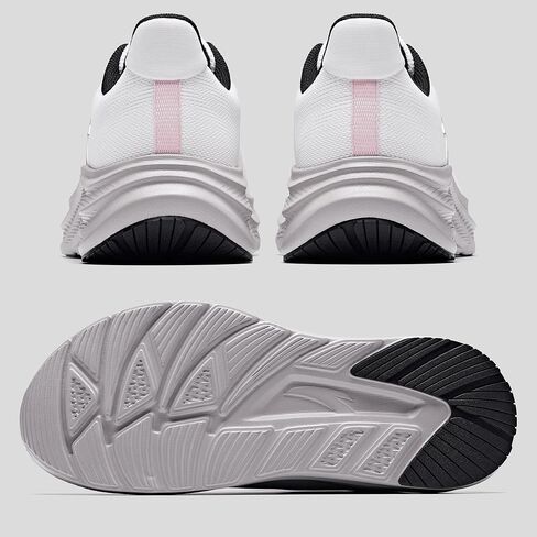 Women’s Running Shoes, Lightweight Cushioned Breathable Sneakers, Comfortable Trainers with Slip Resistant Outsole for Jogging, Workout, Daily Walking in Kuwait