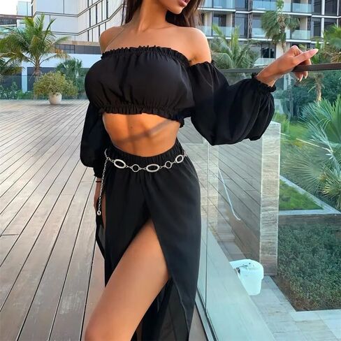 Waist Chain Belt Women Circle O-Ring Metal Link Body Chains Plus Size Gold Tone Chain Belt Fashion Waist Jewelry for Dress in Saudi Arabia