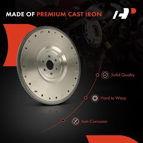 دولاب الموازنة بمقبض ممتاز متوافق مع Ford Mustang 1986-1995 & Mercury Capri 1986، 5.0L 5.8L، ناقل حركة يدوي، 6 فتحات مسمار، 157 سن، استبدال # E6ZZ6375A in Kuwait