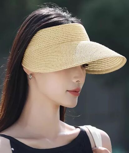Womens Sun Visor Hat Summer Beach Hats Casual Travel Hats in Saudi Arabia