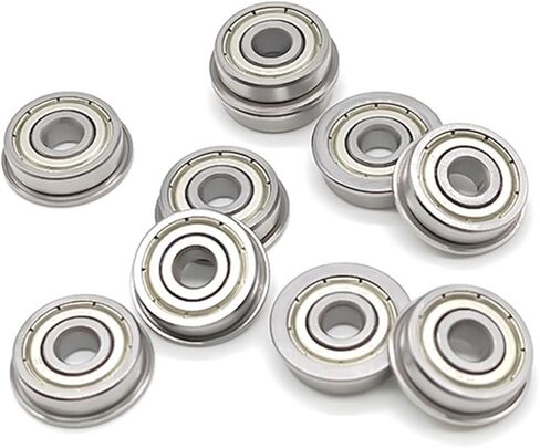 10PCS F624ZZ 4x13x5 mm Flange Ball Bearings ABEC-7 Deep Groove Bearing in Saudi Arabia