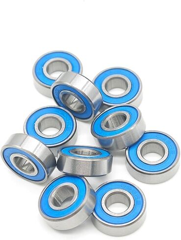 10PCS 696RS 6X15X5 mm Bearing ABEC-7 Miniature 696-2RS Ball Bearings RS 696 2RS with Blue Sealed R-1560DD in Saudi Arabia
