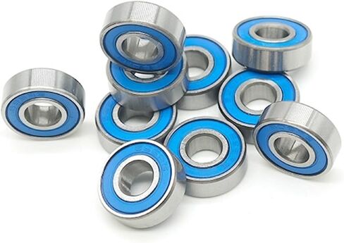 10PCS 696RS 6X15X5 mm Bearing ABEC-7 Miniature 696-2RS Ball Bearings RS 696 2RS with Blue Sealed R-1560DD in Saudi Arabia