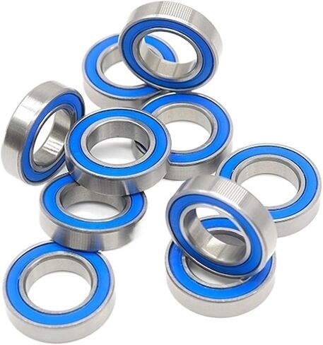 10PCS 12x21x5 6801RS Bearing ABEC-7 Thin Section 6801RS Ball Bearings 61801 RS 6801 2RS with Blue Sealed L-2112DD in Saudi Arabia
