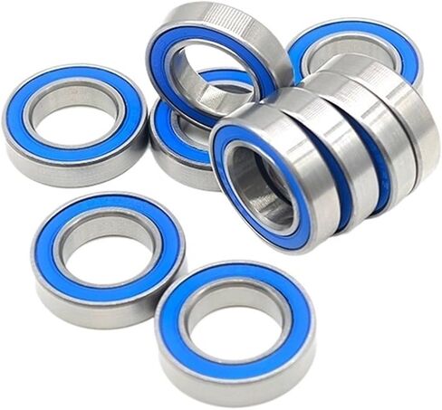 10PCS 12x21x5 6801RS Bearing ABEC-7 Thin Section 6801RS Ball Bearings 61801 RS 6801 2RS with Blue Sealed L-2112DD in Saudi Arabia
