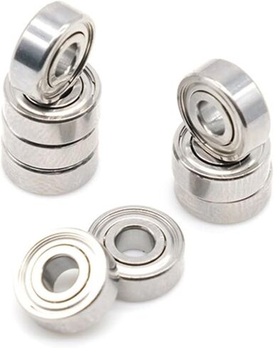 10PCS SMR83ZZ 3x8x3 mm Bearing ABEC-7 Stainless Steel Ball Bearings Shielded SMR83Z SMR83 Z ZZ in Saudi Arabia