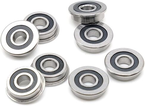 10PCS F624-2RS Bearing 4x13x5 mm ABEC-7 Miniature Flanged F624RS Ball Bearings RF-1340DD in Saudi Arabia