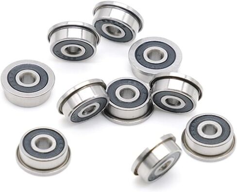 10PCS F624-2RS Bearing 4x13x5 mm ABEC-7 Miniature Flanged F624RS Ball Bearings RF-1340DD in Saudi Arabia