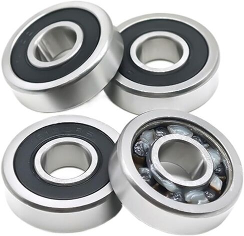 1 قطعة 16100RS CB 10x28x8 ملليمتر محمل كروي سيراميك 6000 2RS الهجين السيراميك تحمل ABEC-7 دراجة الجزء السفلي in Saudi Arabia
