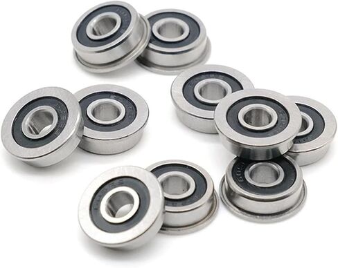 10PCS F605RS 5X14X5 mm Bearing ABEC-7 Flanged Bearing F605 RS Ball Bearings F605RS 3D Print in Saudi Arabia