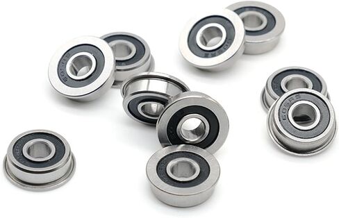 10PCS F605RS 5X14X5 mm Bearing ABEC-7 Flanged Bearing F605 RS Ball Bearings F605RS 3D Print in Saudi Arabia